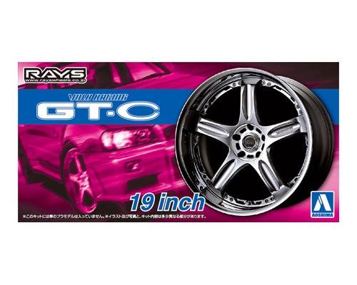 AOSHIMA 1/24 05461 VOLK RACING GT-C 19inch