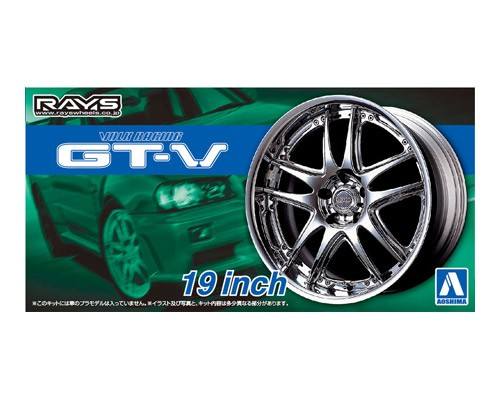 AOSHIMA 1/24 05462 VOLK RACING GT-V 19inch