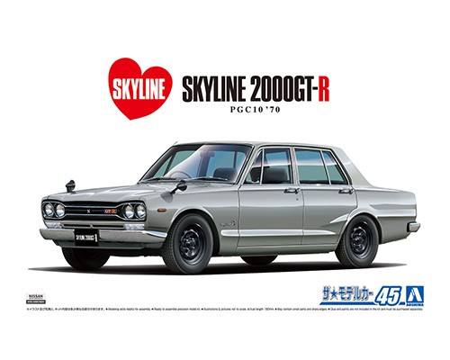 AOSHIMA 1/24 05835 NISSAN PGC10 SKYLINE 2000GT-R  70