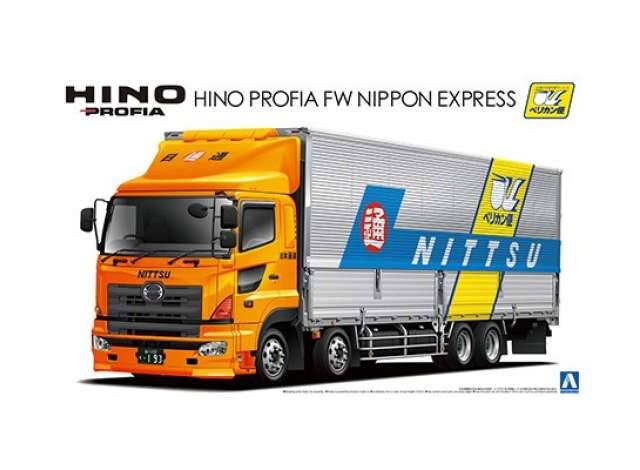 AOSHIMA 1/32 05919 HINO PROFIA FW NIPPON EXPRESS HEAVY FREIGHT  UK SALE ONLY 