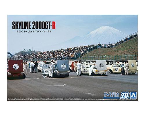 AOSHIMA 1/24 06105 NISSAN PGC10 SKYLINE 2000GT-R JAF GRAND PRIX  70