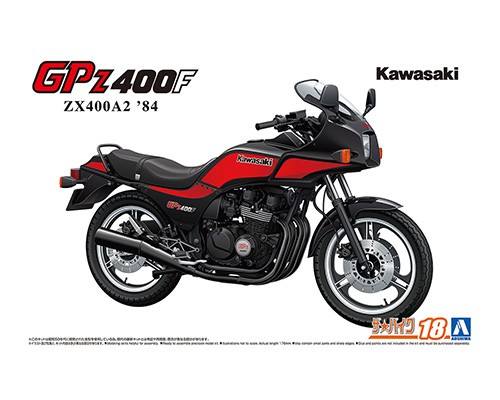 AOSHIMA 1/12 06433 KAWASAKI ZX400A2 GPz400F  84