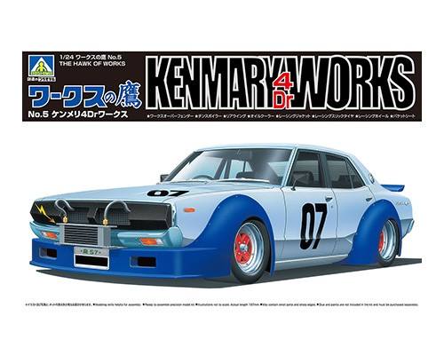 AOSHIMA 1/24 06693 KENMARY HAWK OF THE WORKS RACING SPEC