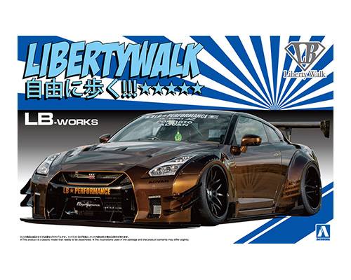 AOSHIMA 1/24 20243 LB WORKS R35 GT-R TYPE 2 VERSION 1