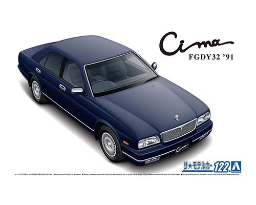 AOSHIMA 1/24 05953 NISSAN CIMA FGDY32 91