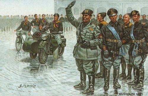 WATERLOO 1/72 AP060 MUSOLINI THE MARCH TO ROME