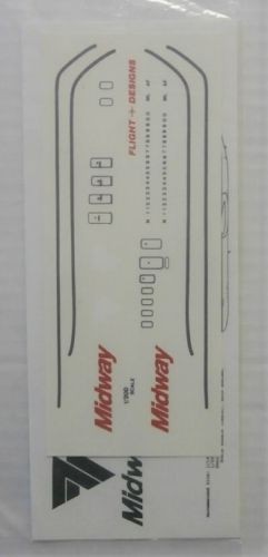  1/200 1718. FLIGHT DESIGNS - MIDWAY AIRLINES DC-9 OR 737