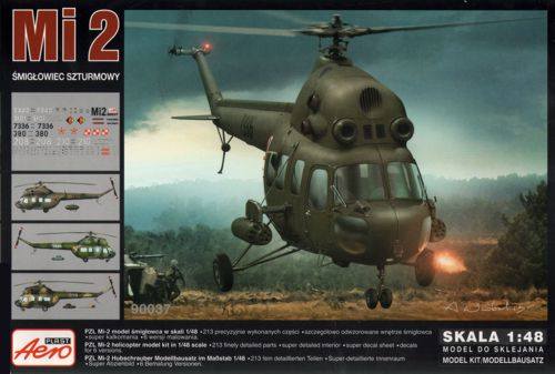 AEROPLAST 1/48 90037 MIL MI-2 ATTACK HELICOPTER