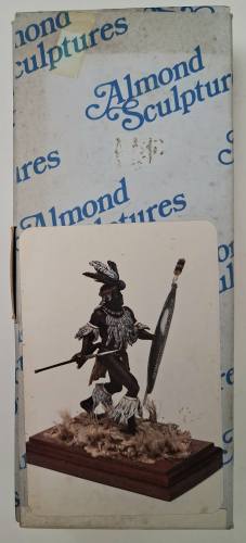 ALMOND SCULPTURES NOT SPECIFIED AS-A29 ZULU WARRIOR 1879