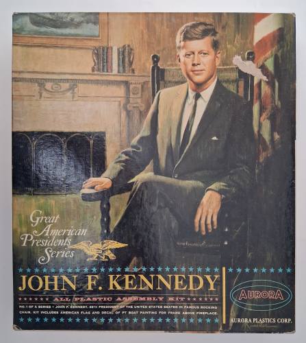 AURORA NOT SPECIFIED 851-149 GREAT AMERICAN PRESIDENTS SERIES JOHN F. KENNEDY