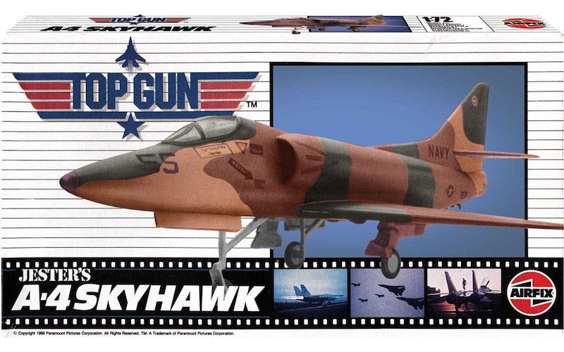 AIRFIX 1/72 00501 TOP GUN JESTER S A-4 SKYHAWK