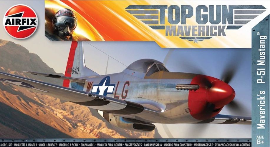 AIRFIX 1/72 00505 TOP GUN MAVERICK S P-51 MUSTANG