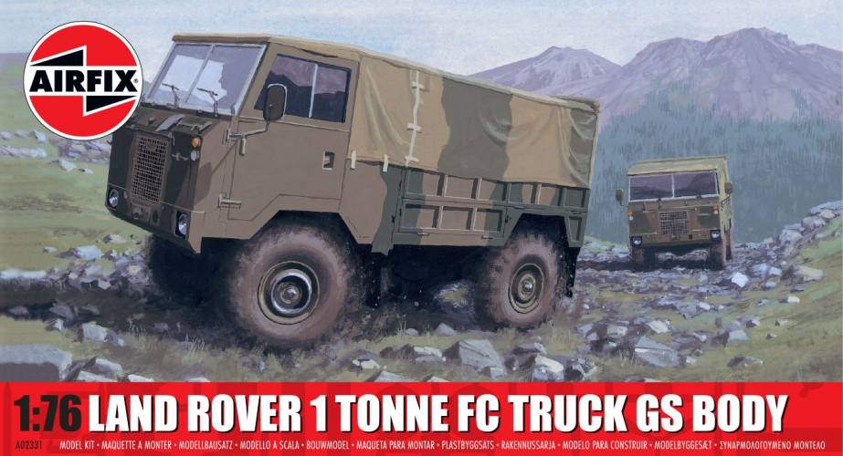 AIRFIX 1/76 02331 LAND ROVER 1 TONNE FC TRUCK G.S. BODY