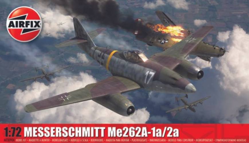 AIRFIX 1/72 03090A MESSERSCHMITT ME262A-1A/2A