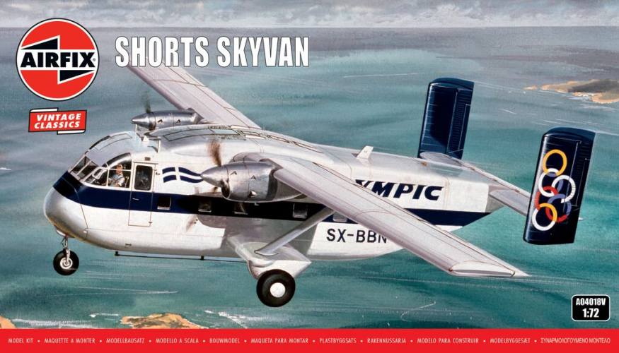 AIRFIX 1/72 04018V VINTAGE CLASSICS SHORTS SC.7 SKYVAN