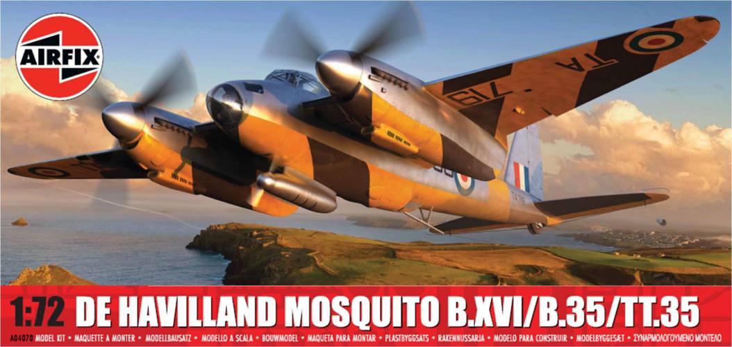 AIRFIX 1/72 04070 DE HAVILLAND MOSQUITO B.XVI/B.35/TT.35