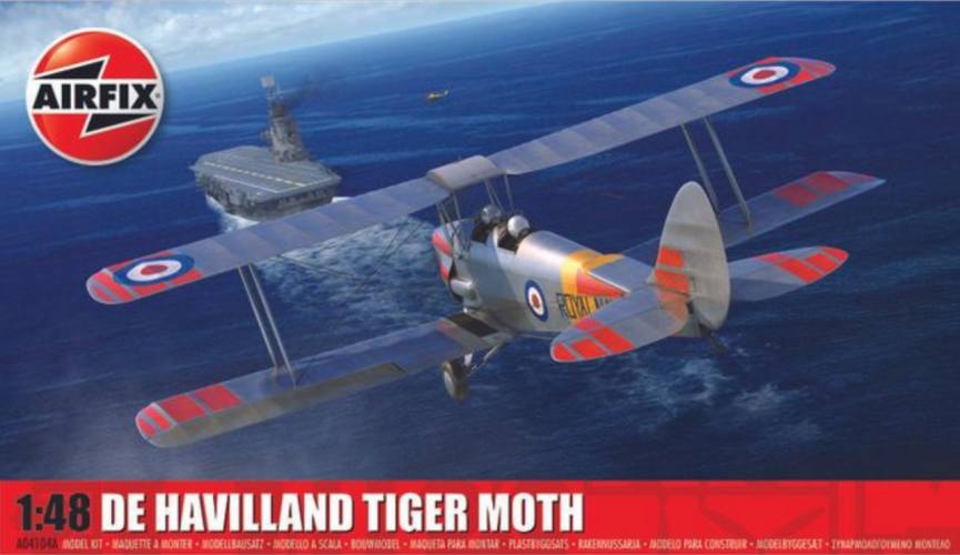 AIRFIX 1/48 04104A DE HAVILLAND DH.82A TIGER MOTH