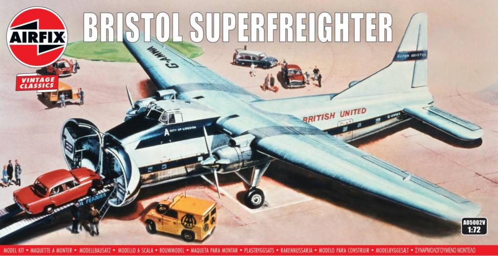 AIRFIX 1/72 A05002V VINTAGE CLASSICS BRISTOL SUPERFRIEGHTER