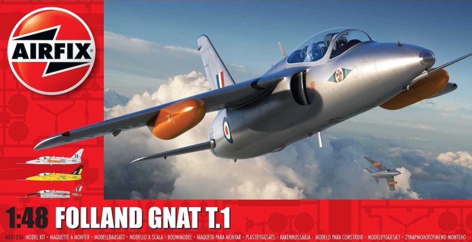 AIRFIX 1/48 05123A FOLLAND GNAT T.1