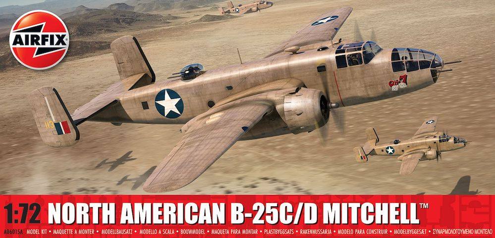 AIRFIX 1/72 06015A NORTH AMERICAN B-25C/D MITCHELL