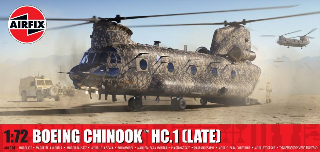 AIRFIX 1/72 06024 BOEING CHINOOK HC.1  LATE 