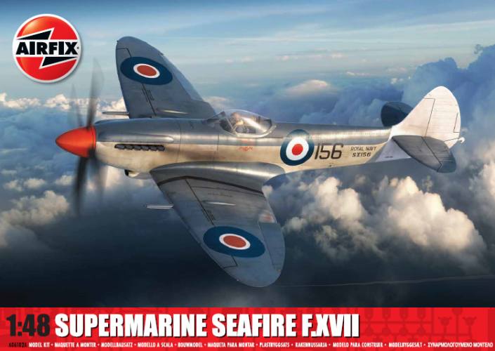 AIRFIX 1/48 A06102A SUPERMARINE SEAFIRE F.XVII