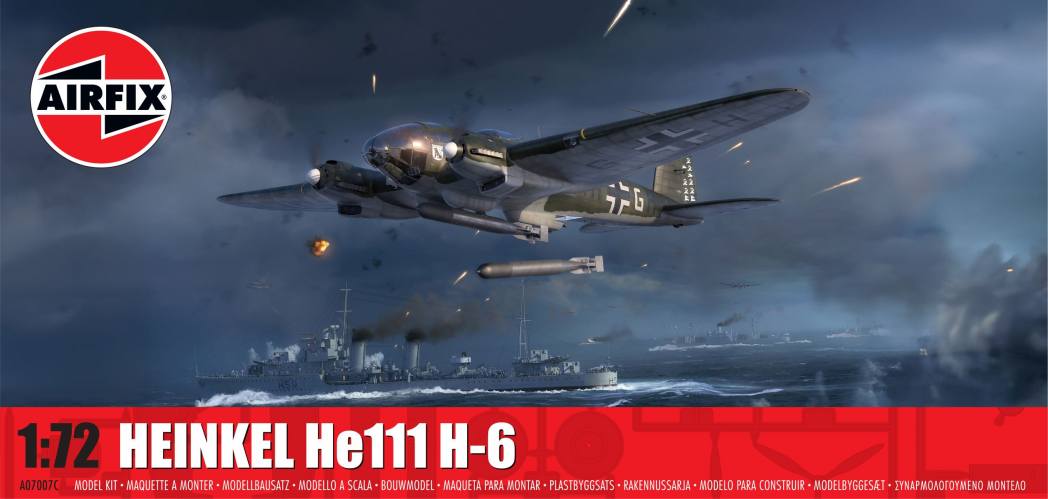 AIRFIX 1/72 07007C HEINKEL HE111 H-6
