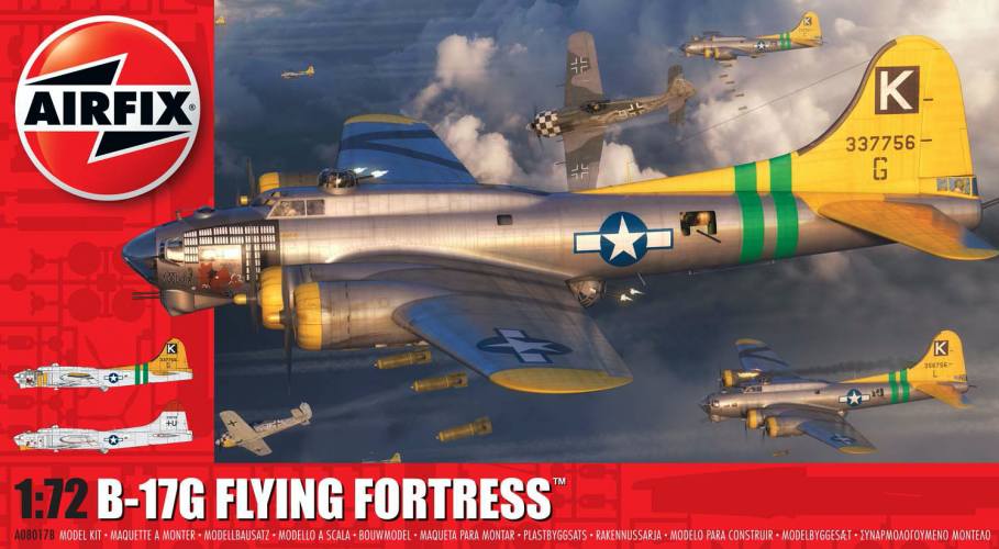 AIRFIX 1/72 08017B BOEING B-17G FLYING FORTRESS