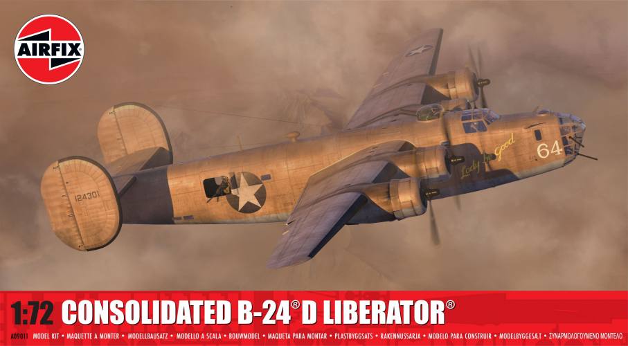 AIRFIX 1/72 09011 CONSOLIDATED B-24D LIBERATOR