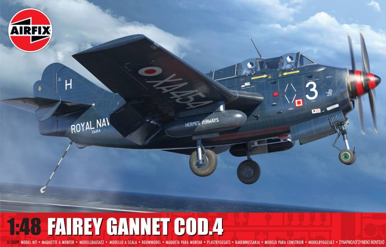 AIRFIX 1/48 11009 FAIREY GANNET COD.4