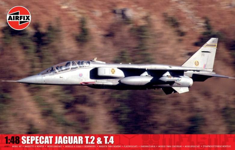 AIRFIX 1/48 AX11011 SEPECAT JAGUAR T.2   T.4