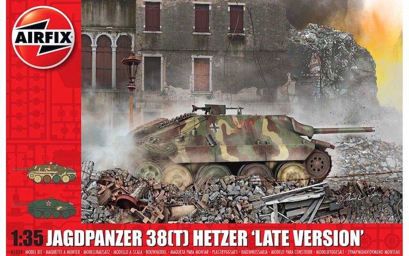 AIRFIX 1/35 1353 JAGDPANZER 38  T  HETZER LATE VERSION