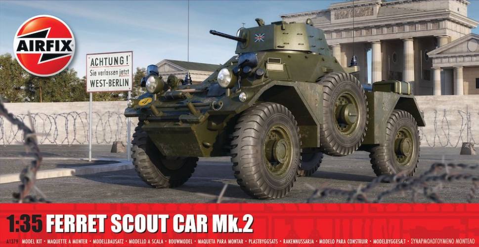 AIRFIX 1/35 A1379 FERRET SCOUT CAR MK.2
