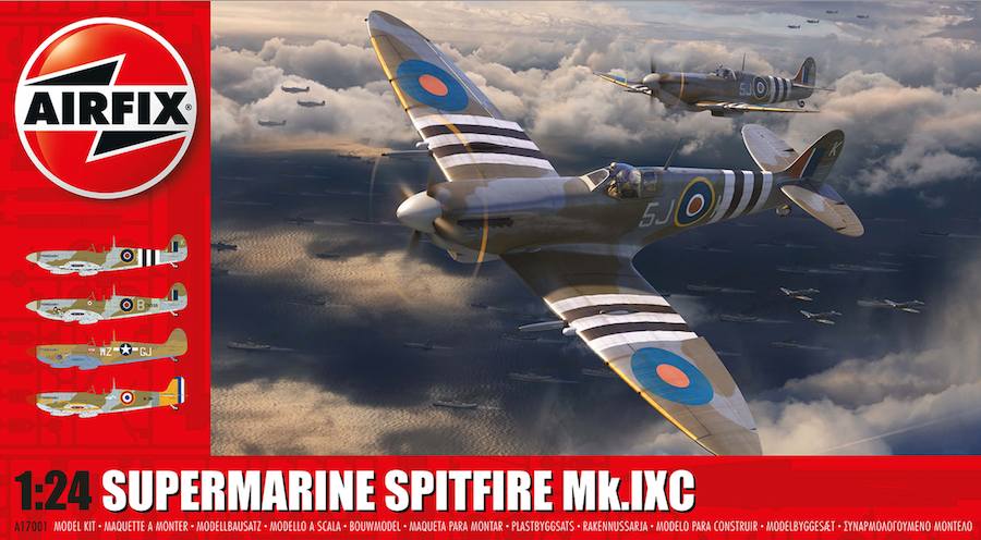 AIRFIX MODELS 1/24 17001 SUPERMARINE SPITFIRE MK.IXC