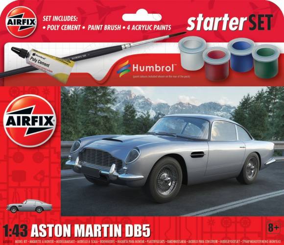 AIRFIX 1/43 A55011 ASTON MARTIN DB5 STARTER SET