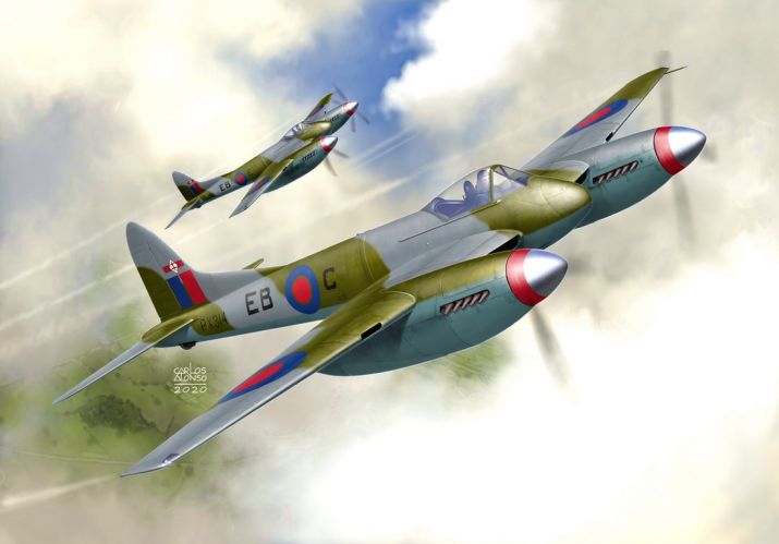 AZ MODEL 1/72 7653 DE HAVILLAND DH-103 HORNET F MK.3