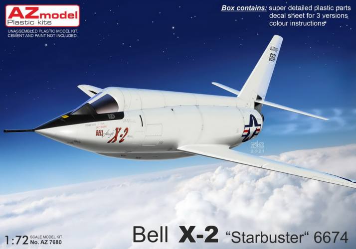 AZ MODEL 1/72 7680 BELL X-2 STARBUSTER 