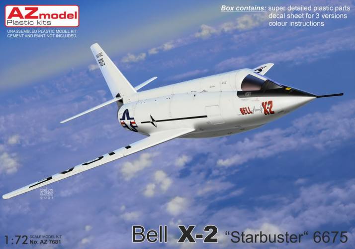 AZ MODEL 1/72 7681 BELL X-2 STARBUSTER