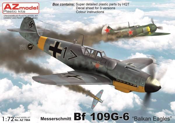 AZ MODEL 1/72 7864 MESSERSCHMITT BF 110G-6 BALKAN EAGLES