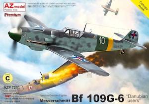AZ MODEL 1/72 AZP7201 MESSERSCHMITT BF 109G-6 DANUBIAN USERS