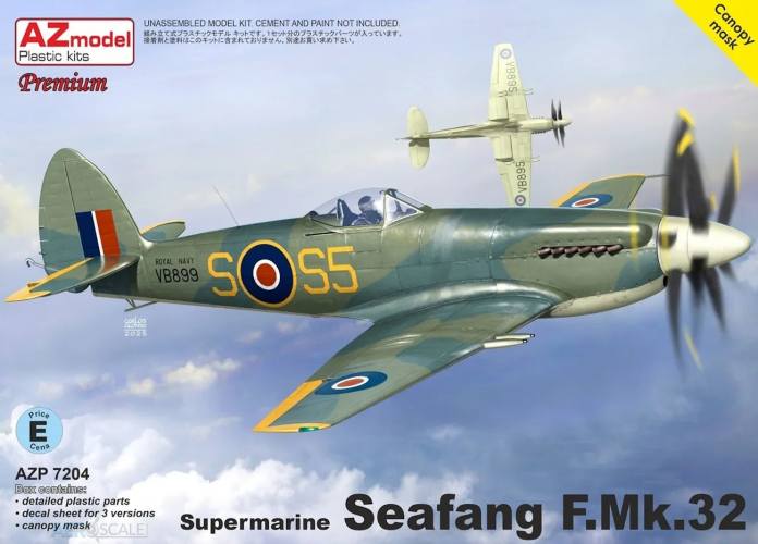 AZ MODEL 1/72 AZP7204 SUPERMARINE SEAFANG F MK.32 
