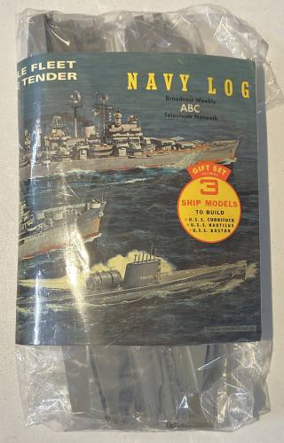 REVELL NO SCALE G333 GUIDED MISSILE FLEET RE-ISSUE  NO BOX 