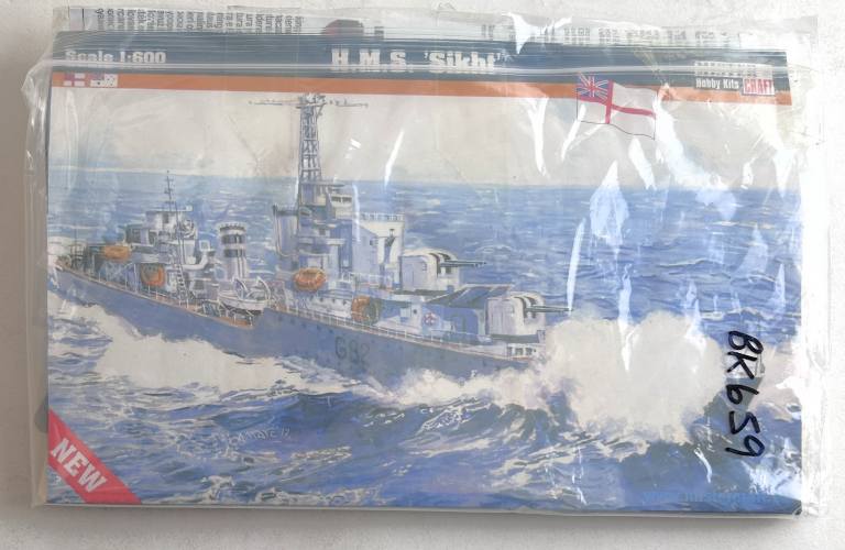 MISTERCRAFT 1/600 S-95 H.M.S. SIKHT  NO BOX 