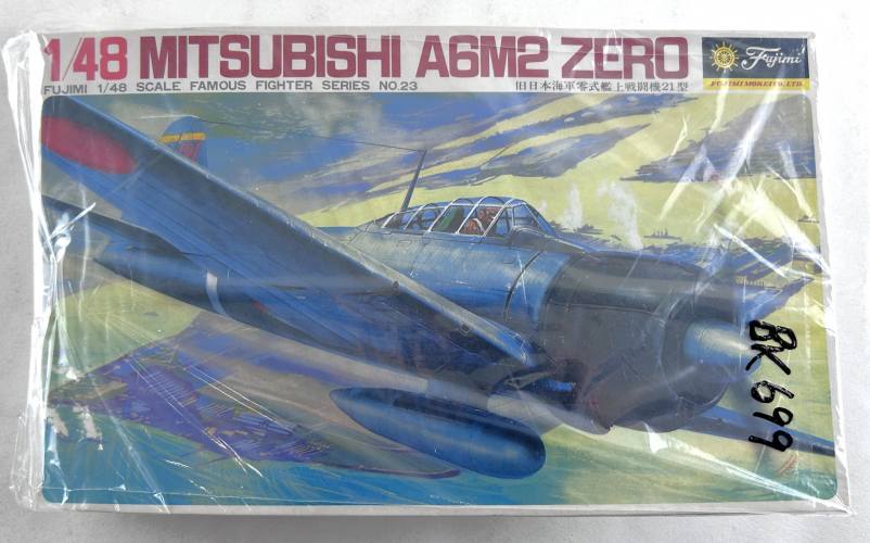 FUJIMI 1/48 5A23 MITSUBISHI A6M2 ZERO  NO BOX 