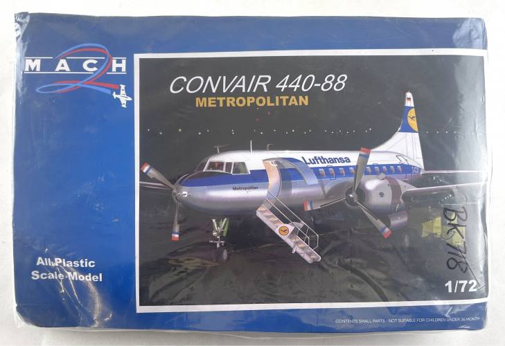 MACH 1/72 GP053 CONVAIR 440-88 METROPOLITAN LUFTHANSA  NO BOX 