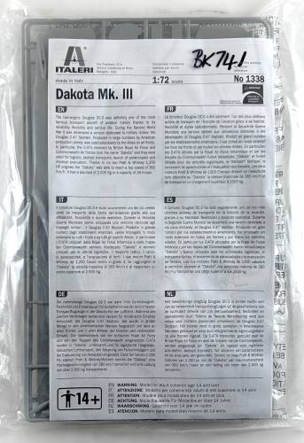 ITALERI  1/72 1338 DAKOTA Mk.III  NO BOX 