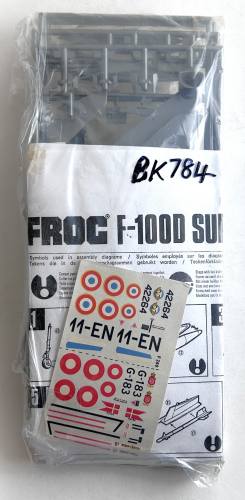 FROG 1/72 F280 NORTH AMERICAN F-100D SUPER SABRE  NO BOX 