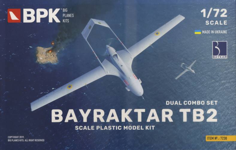 BPK 1/72 7230 BAYRAKTAR TB2