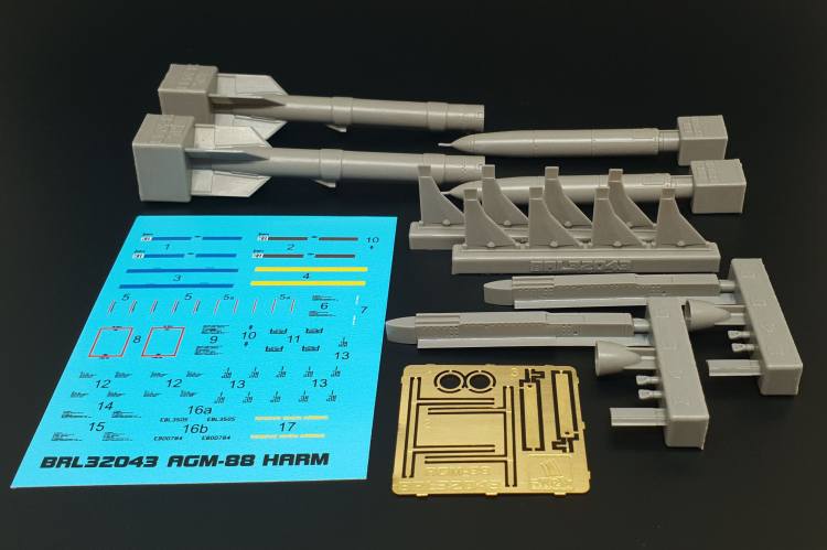 BRENGUN 1/32 32043 AGM-88 HARM