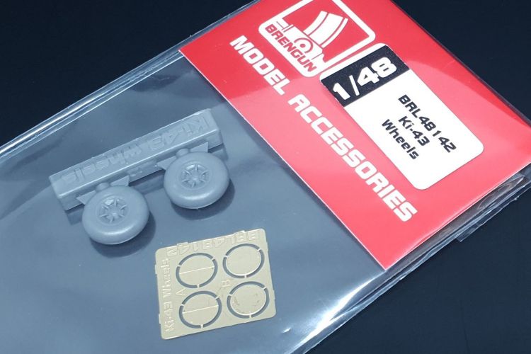 BRENGUN 1/48 48142 KI-43 WHEELS